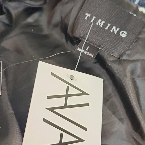 TIMING-AVARA Janet Faux  Fur Jacket- Black - Picture 9 of 13